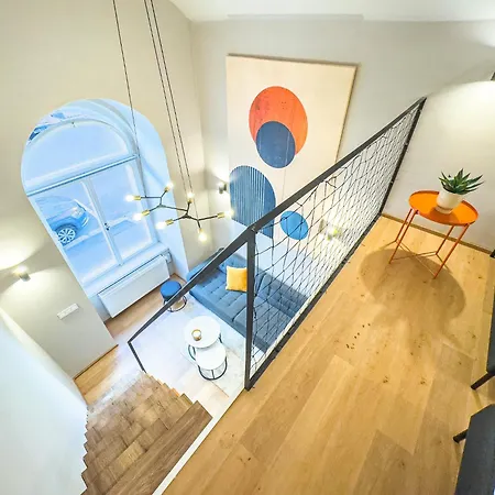 דירה New Modern Art Loft Apartment, Center פראג